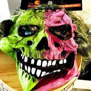 Halloween Dual Color Frankie Mask